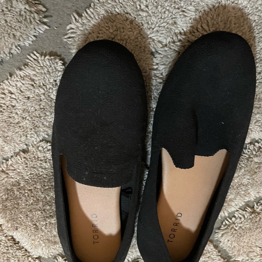 Black torrid flats 9ww